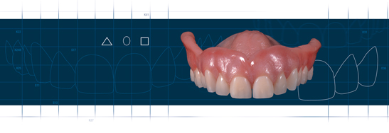 natura dentures close up